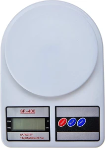 Balança Digital de Cozinha - Até 10kg Escala 1 grama - Produtos Físicos