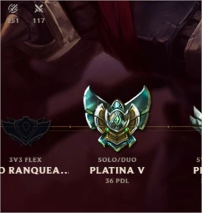 CONTA LOL PLATINA MAIS DE 100 SKINS - MUITAS LENDÁRIAS - League of Legends