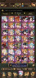 Nanatsu no Taizai: Grand Cross. conta endgame - Outros