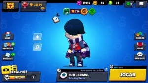 Conta de Brawl Stars quase full com 7 skins exclusivas