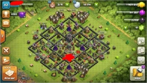 Conta clash of clans cv9