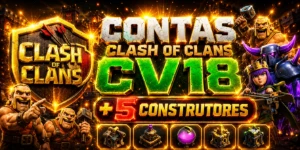 Contas Clash of Clans Avançada | Alta Performance