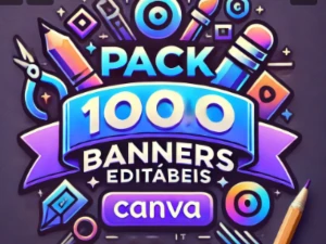 🚀 Mais de 1000 Packs Editáveis para Você Criar Conteúdo Pro