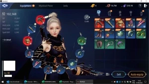 Lanceiro 134k | Lv. 91 | 378 códex + Alt para minerar Lv. 82 - MIR4