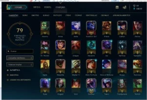 CONTA DIAMANTE 4 - League of Legends LOL