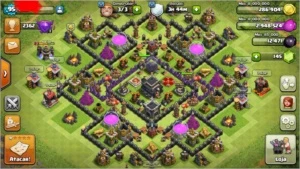 CV9 recém nivel 95 - Clash of Clans