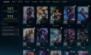 Conta Lol 937 Skin (5 Ultimate) 83 Cromas Prata I Barato - League of Legends