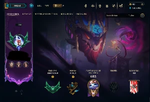 Conta LOL Esmeralda - 607 Skins - 399 EMOTES - Nivel 799