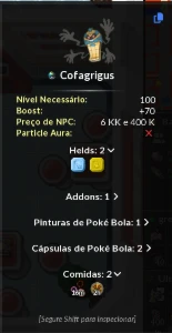 Conta pxg malefic servidor obsidian lvl 290 - PokeXGames
