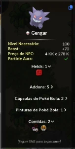 Conta pxg malefic servidor obsidian lvl 292 - PokeXGames