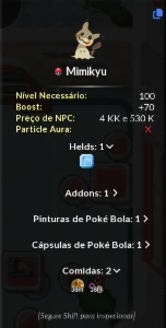 Conta pxg malefic servidor obsidian lvl 290 - PokeXGames