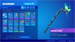 Conta com John Wick, Picareta Minty e outras Skins Raras - Fortnite