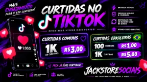 Curtidas Para O Tiktok - Redes Sociais