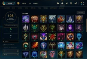 Conta prata 1 com 46 skins e 89 champs - League of Legends LOL