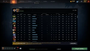 Conta DOTA 2 imortal rank 2900 com 5.7k de MMR