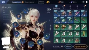 Conta top power build mineração mir4