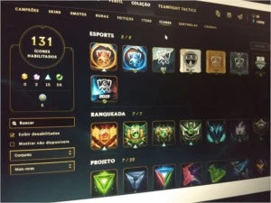 Vendo Conta Diamante com 59 skins - League of Legends LOL