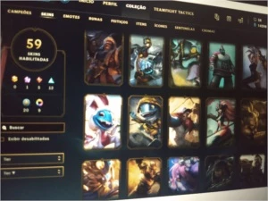 Vendo Conta Diamante com 59 skins - League of Legends LOL