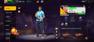 Conta Free fire com evolutiva e todas as camisas de timásica