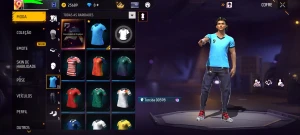 Conta Free fire com evolutiva e todas as camisas de timásica
