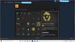 Conta stem com csgo e varios outros jogos - Steam