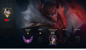 Conta mestre com todos os champs