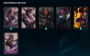 Conta mestre com todos os champs - League of Legends LOL