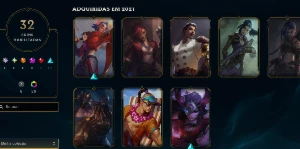 Conta mestre com todos os champs - League of Legends LOL