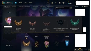 Conta League of Legends Gold 2 + Skin de Lee sin + Shaco LOL