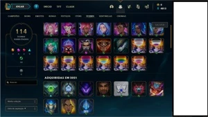 Conta League of Legends Gold 2 + Skin de Lee sin + Shaco LOL