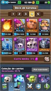 Conta Clash Royale