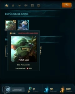 Conta Borda de Prata - League of Legends LOL