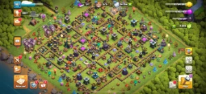 Clash of clans cv14 e heróis 70+