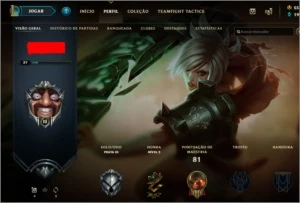 CONTA LEVEL 37 (9 SKINS/36 CAMPEÕES) - League of Legends LOL