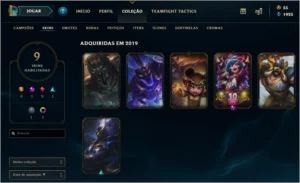 CONTA LEVEL 37 (9 SKINS/36 CAMPEÕES) - League of Legends LOL
