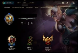 Conta Janna Vitoriosa, Kayle Juíza, 103 campeões quase todos - League of Legends LOL