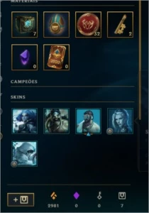 Conta LOL 2021 SEASON 11 ELO MESTRE - League of Legends