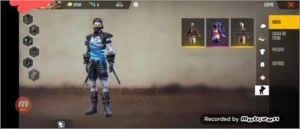 Conta rara com os primeiros passes do jogo - Free Fire