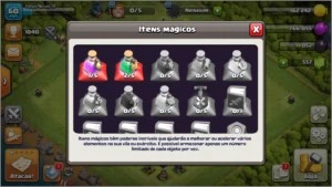 Centro de Vila 9 Rushado!! - Clash of Clans