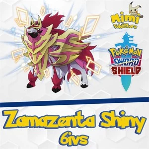 Zamazenta Shiny 6ivs Evento + Brinde Pokémon Sword E Shield
