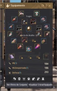 conta black desert SA com guerreiro 59 + traje