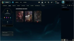 conta unranked skin yasuo emissário - League of Legends LOL