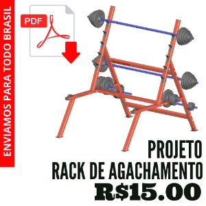 Projeto Plano De Rack De Agachamento