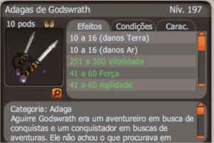 Adaga godswrath (spiritia) - Dofus