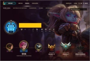 GOLD_SKIN VITORIOSA_KAYLE JUIZA_RAMMUS REI_35 SKINS_101CHAMP - League of Legends LOL