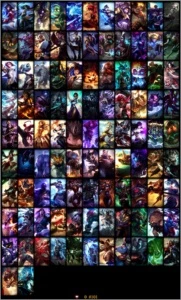 GOLD_SKIN VITORIOSA_KAYLE JUIZA_RAMMUS REI_35 SKINS_101CHAMP - League of Legends LOL
