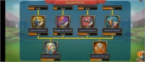 Conta Lord Mobile 450M de poder - Lords Mobile