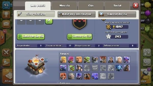 Clash of clans cv do 9 até o 11 pode vir full baratinha