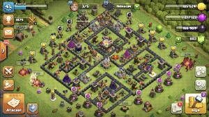 Clash of clans cv do 9 até o 11 pode vir full baratinha