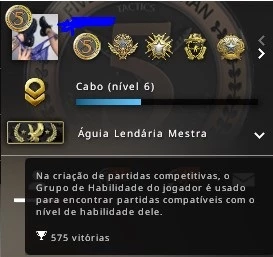 CS:GO PRIME: STEAM 7 ANOS / 7 MEDALHAS / 575 WINS / 1297HRs - Counter Strike